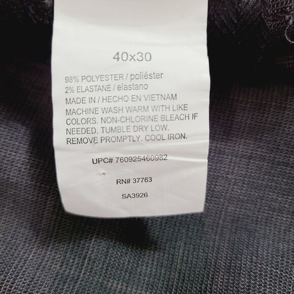 Savane Men's Performance Non Iron Dress Pants with Expandable Waistband 40 X 30 - Picture 5 of 5